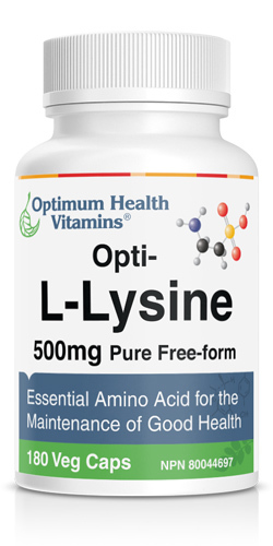 L-Lysine Optimum Health Vitamins 