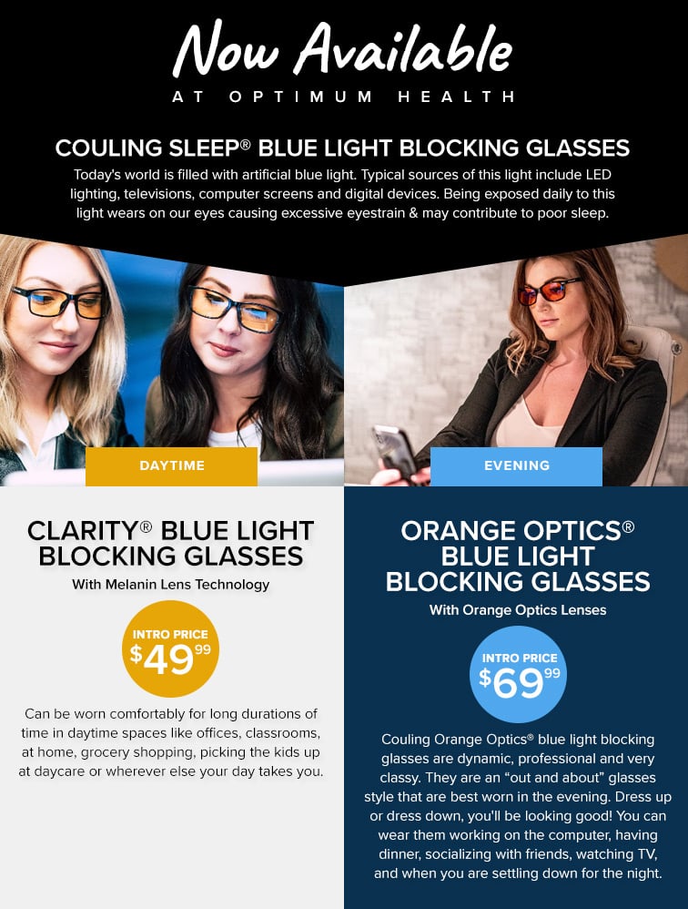 Couling Sleep Blue Light Blocking Glasses