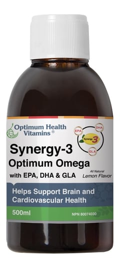 Optimum Health Vitamins - New Synergy-3