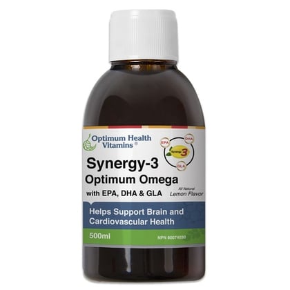 Synergy-3 Omega 3 with EPA DHA and GLA
